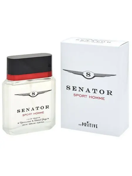 Позитив Парфюм Продукт Туалетная вода для муж,SENATOR SPORT HOMME,100мл 1шт