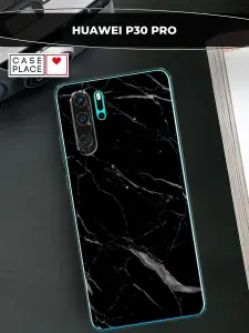 Силиконовый чехол на Huawei P30 Pro / Хуавей P30 Pro мрамор