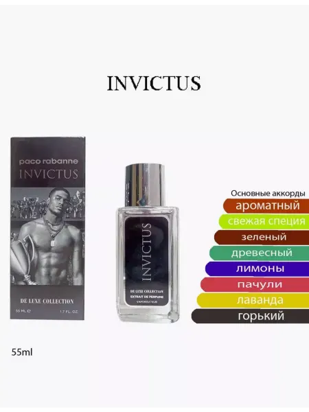 Духи мужские стойкие Духи Тестер ОАЭ INVICTUS PACO RABANNE 55 мл