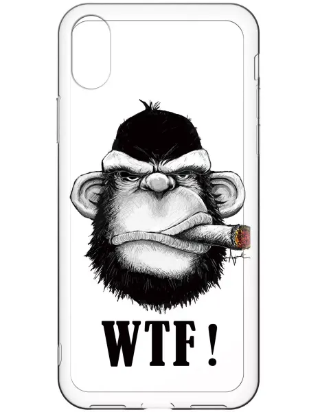 Mobi711 iPhone X прозрачный чехол