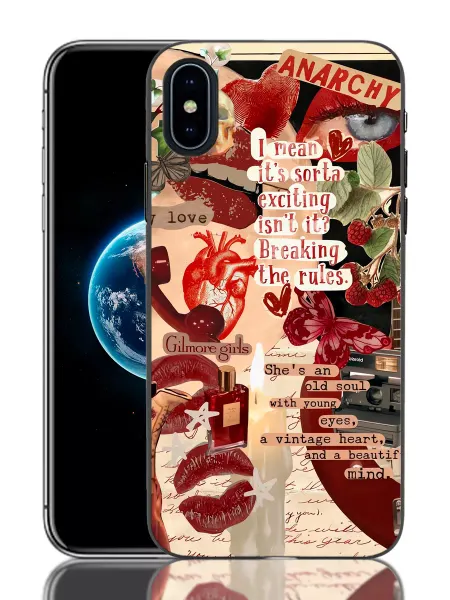 Re:mobile Чехол на iPhone X и XS с принтом рисунком