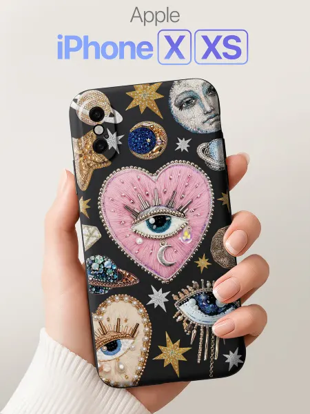 SCDesign Чехол на iPhone X и XS с картой желаний