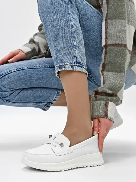 IZABELLA MODA Мокасины-Лоферы летние топсайдеры на платформе
