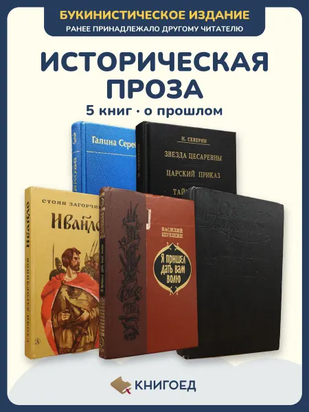 Книгоед исторические романы Серебрякова Северин Загорчинов Шукшин