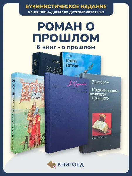 Книгоед исторические романы Субботин Зорин Загоскин Казанский