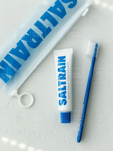 SALTRAIN Дорожный набор косметики для путешествий Travel Kit Blue