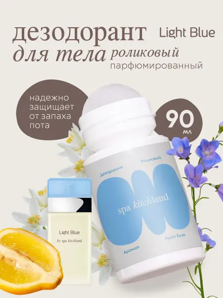 Spa KitchLand Дезодорант парфюмированный женский Лайт Блю