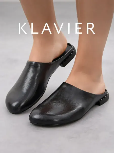 KLAVIER Сабо женские кожаные натуральные