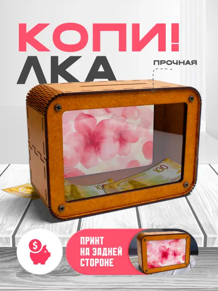 KopiCash Копилка для денег для Девочек