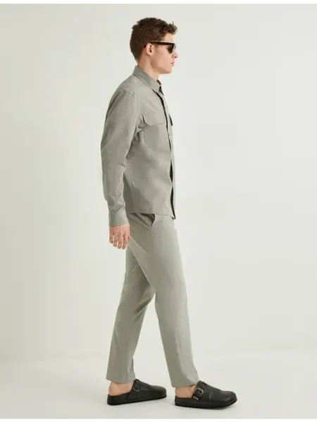 KOTON Классические брюки чиносы с карманами