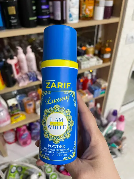 ZARIF Парфюмированный дезодорант Lam White Powder