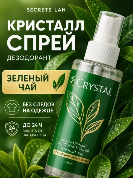 Secrets Lan Натуральный минеральный дезодорант спрей