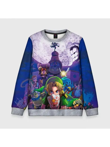Свитшот с принтом the legend of zelda