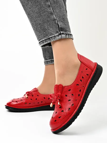 Letsgo Shoes Мокасины летние с перфорацией