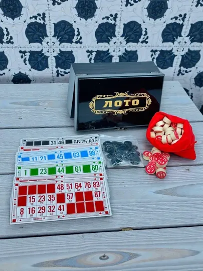 Настольная игра «Русское лото», в подарочной коробке