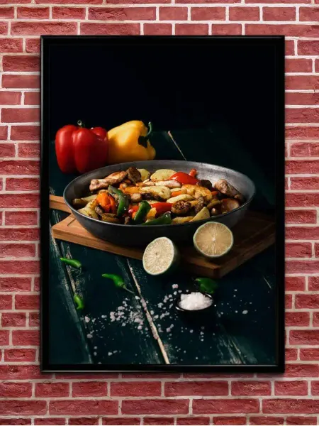 Poster Maniac Плакат, Постер Кухня, А3 (фотопанно, постер на стену)