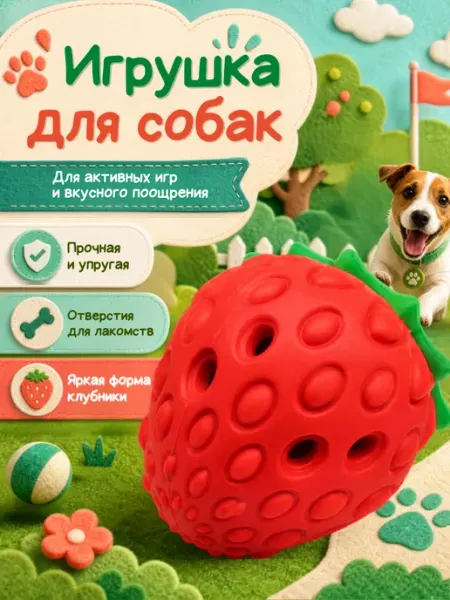 Муха кошки и собаки Прочная игрушка кормушка для собак
