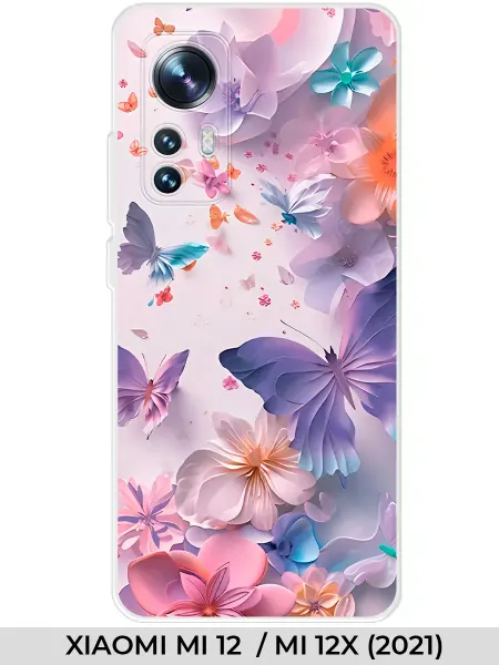 Xiaomi Чехол на Mi12 Mi12x с принтом