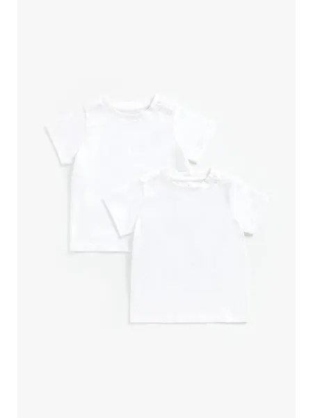 Mothercare Набор футболки для малышей 2 шт детские базовые хлопок