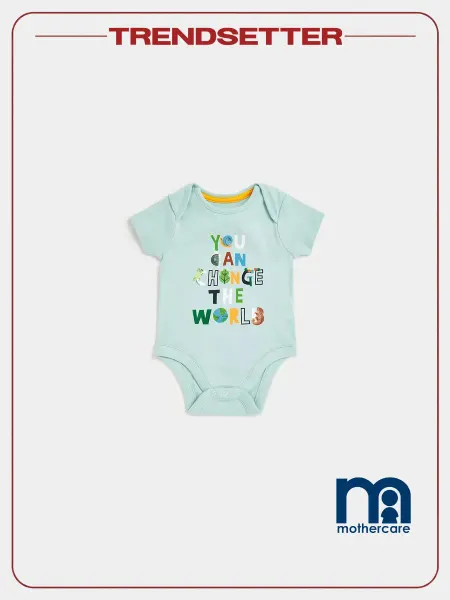 Mothercare Боди для малышей новорожденных с коротким рукавом с принтом