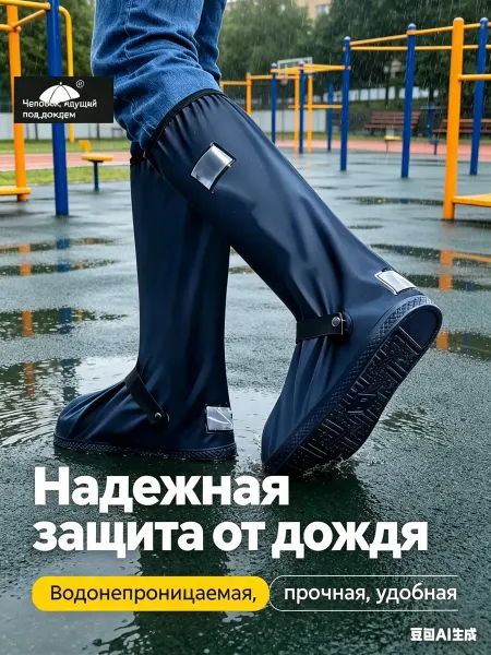 SULAITE MOTO Сапоги резиновые высокие с манжетой