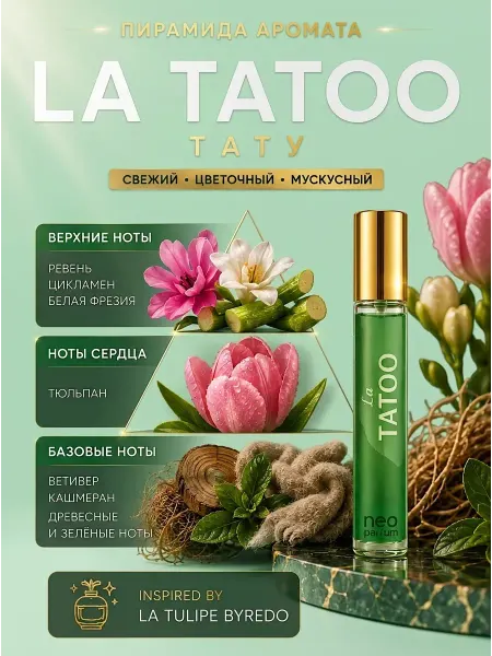 Neo Parfum Духи для неё La Tatoo Тату 12 мл