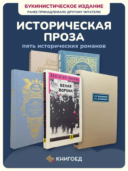 Книгоед Исторические романы Мордовцев Карнович Лажечников Пикуль