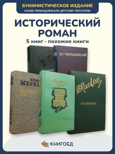 Книгоед Исторический роман и похожие книги Нарежный Чернышевский