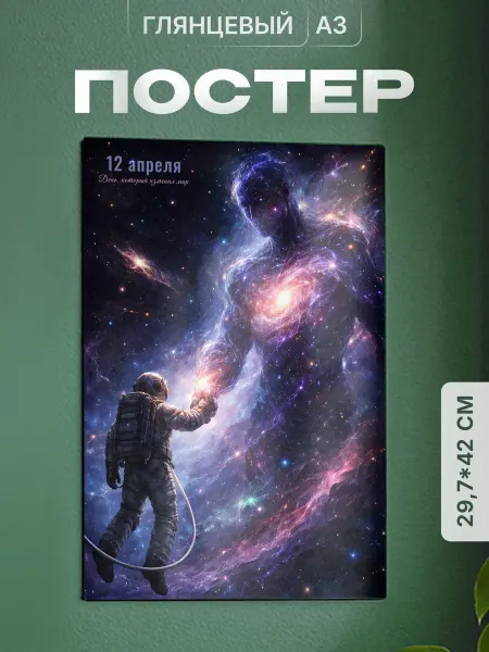 Partner Project Постер День космонавтики