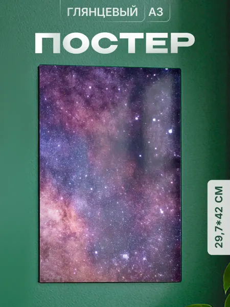 Partner Project Плакат на стену Космос Звезды