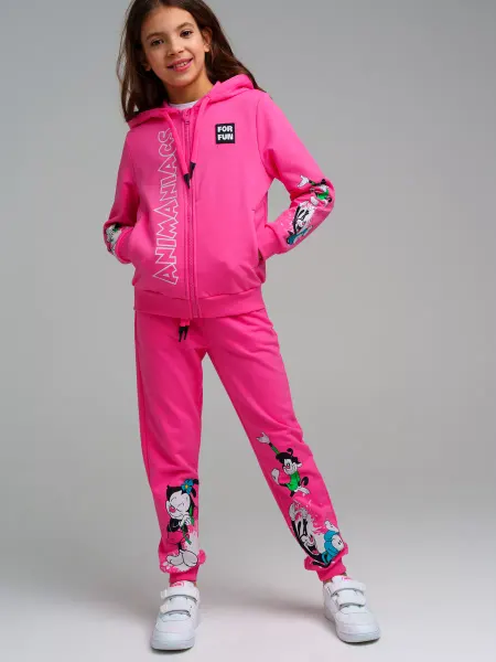 PlayToday Худи с капюшоном на молнии подростковое
