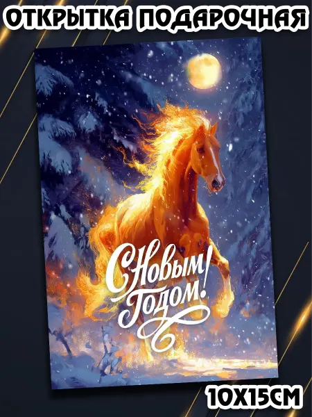 Podarkez Открытка советский нг яркая