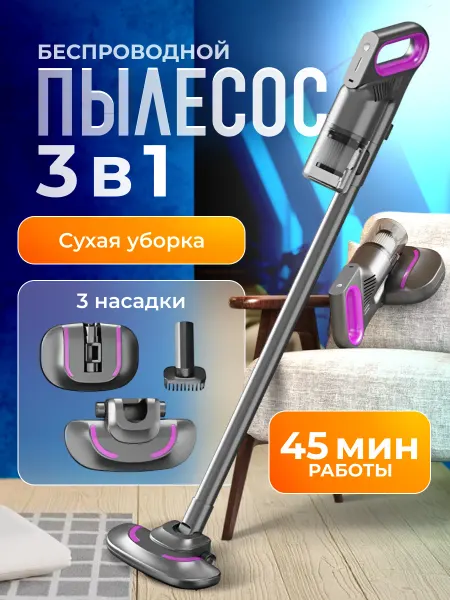 Вертикальный пылесос мощный для дома