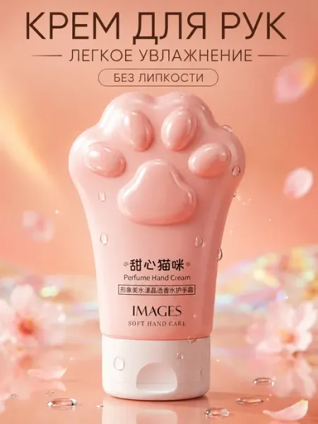 PrettyGirl Крем для рук увлажняющий с маслами и ароматом подарочный