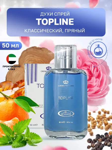 Al Rehab Парфюмерная вода арабская для мужчин и женщин Topline 50 мл…