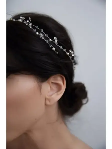 Romantic Wedding Тоненькая веточка в свадебную прическу