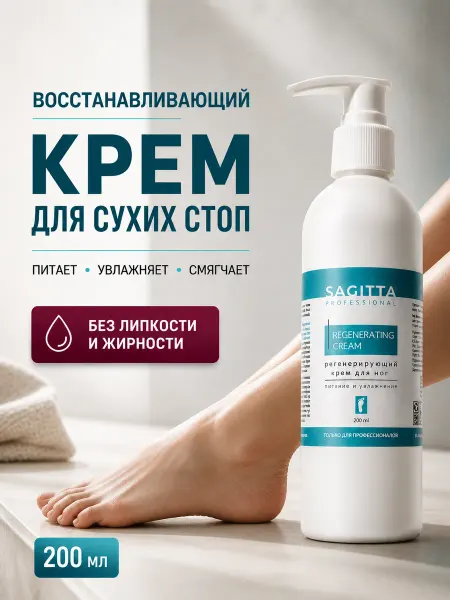 Sagitta Крем для ног питательный
