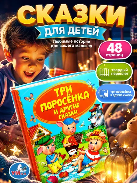 Умка Сказки для малышей русские народные сборник книжка на ночь