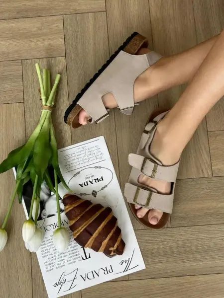 VB Shoes Сандалии замшевые летние босоножки