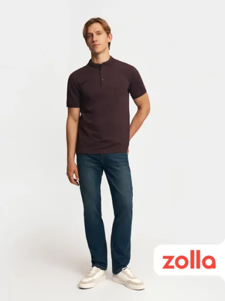 Zolla Мужские джинсы фасона Slim из хлопка