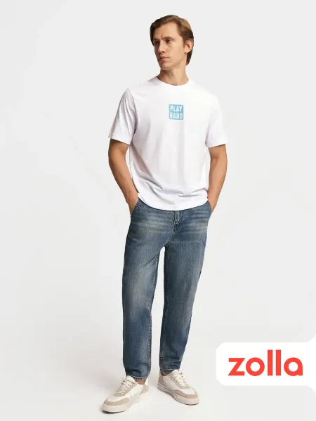 Zolla Мужские джинсы Slouchy из хлопка