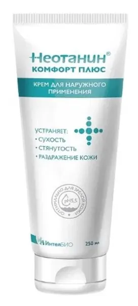 НЕОТАНИН Неотанин Комфорт Плюс крем для наружного применения 250 мл