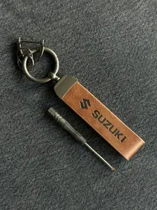 Брелок для ключей Suzuki (Сузуки), кожа