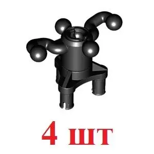 Рулевой рычаг с шаровыми, в сборе со ступицей для конструктора Technic (x873c01) , 4 шт