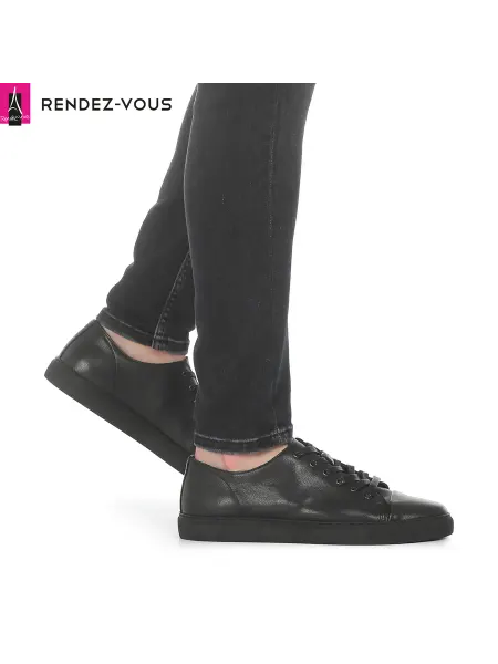 Tendance Кеды низкие кожаные демисезонные