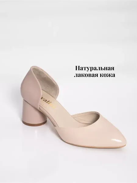 TIVALINI Туфли на среднем каблуке натуральная кожа