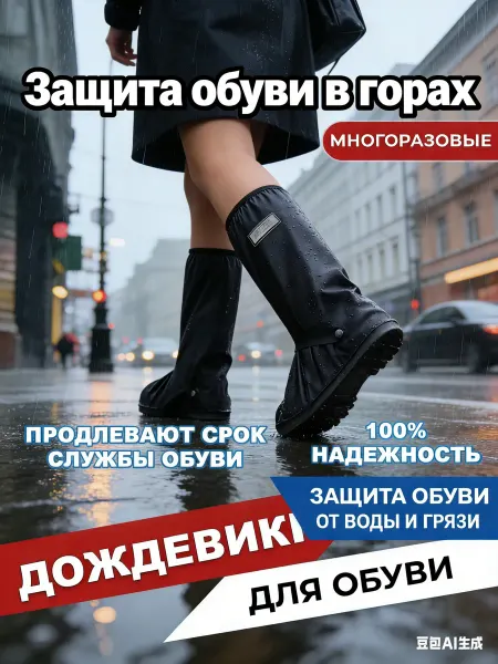 USEFUL TRINKETS Резиновые сапоги с манжетой
