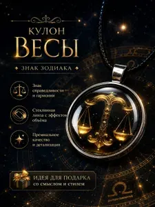 Кулон знак зодиака Весы