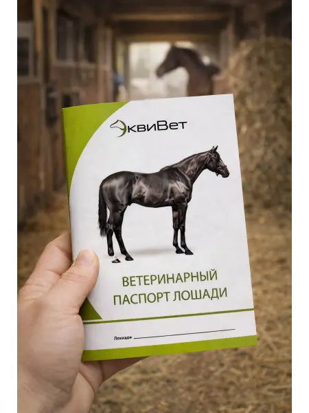 Эквивет Ветеринарный паспорт лошади