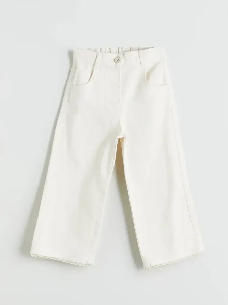 LC Waikiki Базовые брюки для девочек с эластичным поясом